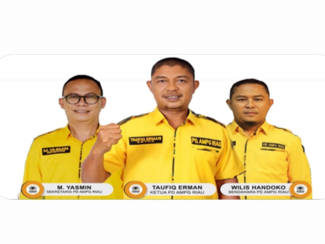 Kecam Keras Pernyataan Haris Pertama, AMPG Riau Pasang Badan Untuk Ketum Golkar 